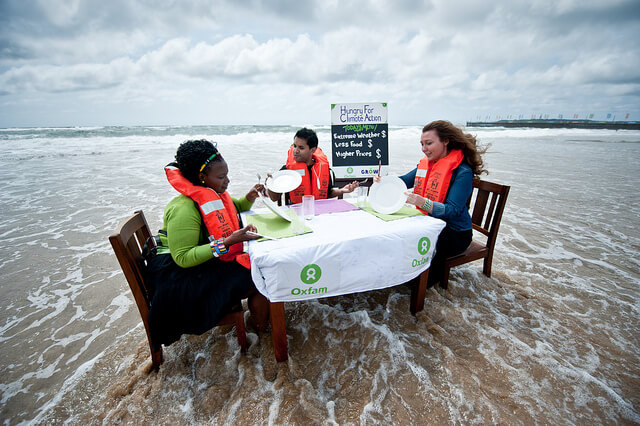 היכולת שלנו להעריך סיכון קשורה באופן הדוק במידת ההיכרות שלנו עם ההשלכות שלו. צילום: Oxfam International, Flickr