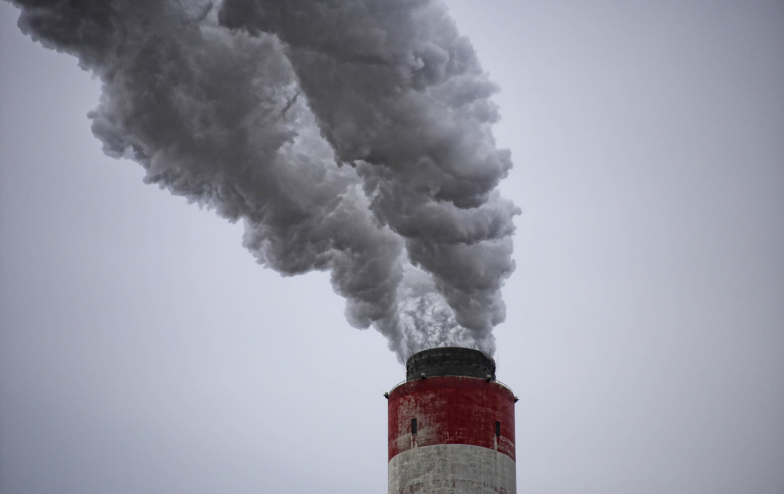 chimney, smoke, the industry