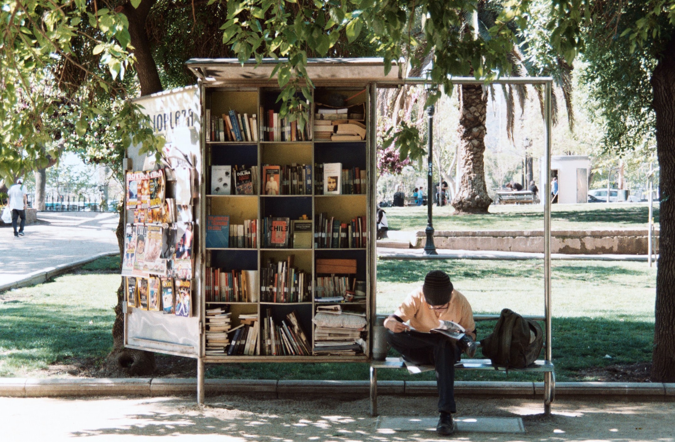 Libreria ambulanteSantiago de Chile