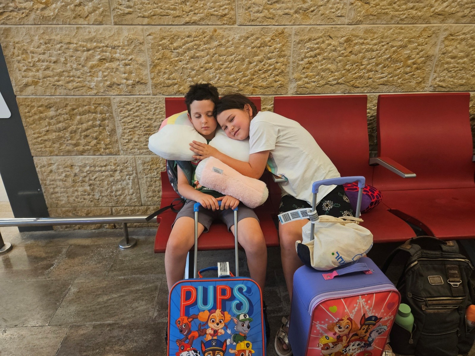 בדרך לחופשה המשפחתית. צילום באדיבות ד"ר גל חגית קרסו רומנו