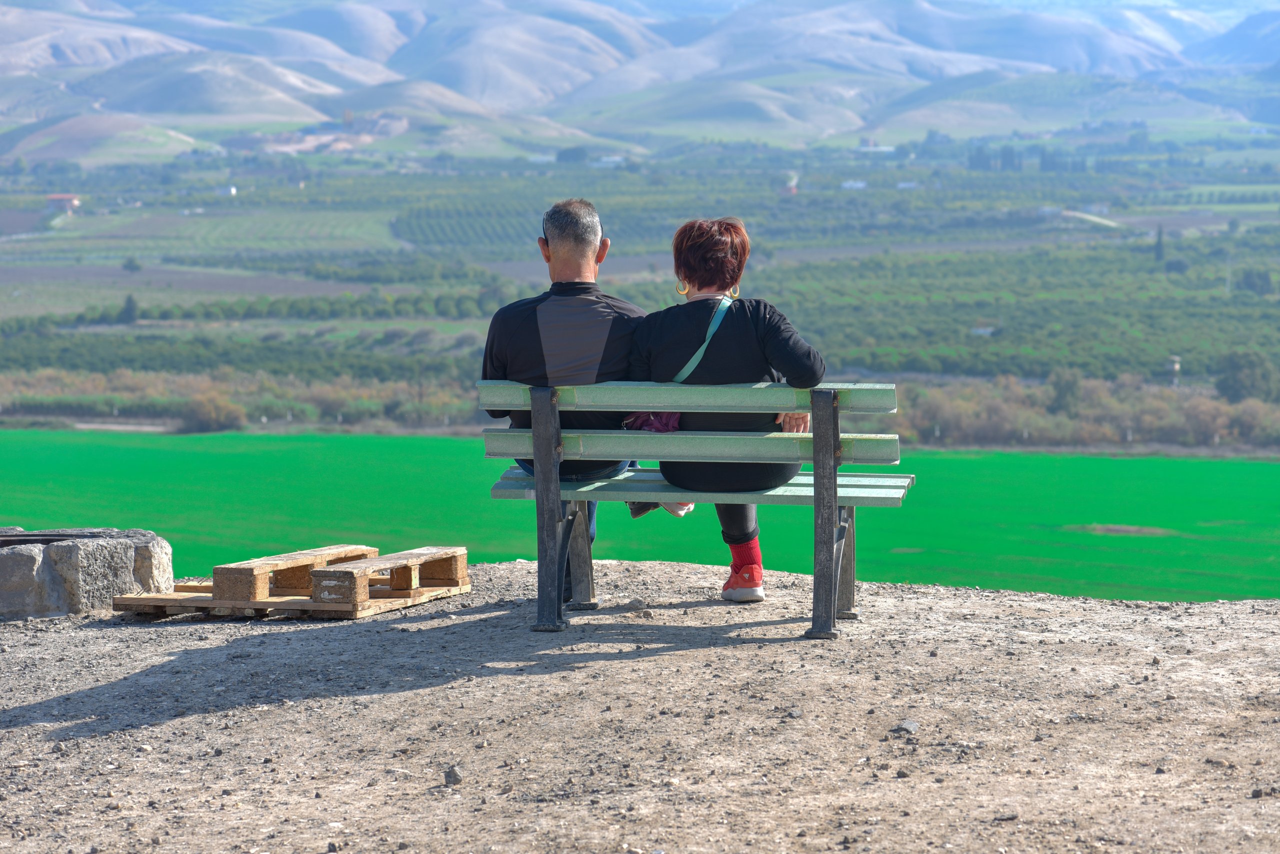 דרך גאון הירדן, מזרחית למעוז חיים. צילום: מיכאל חורי, ארכיון הצלמים של קק"ל